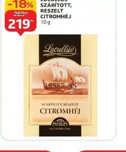 Auchan LUCULLUS SZÁRÍTOTT, RESZELT CITROMHÉJ ajánlat