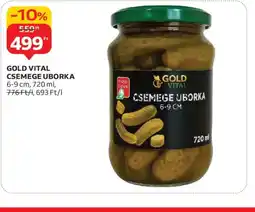 Auchan GOLD VITAL CSEMGE UBORKA ajánlat