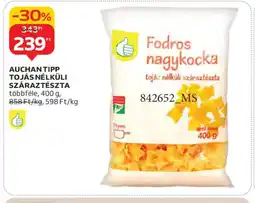 Auchan AUCHAN TIPP TOJÁSNÉLKÜLI SZÁRAZTÉSZTA ajánlat