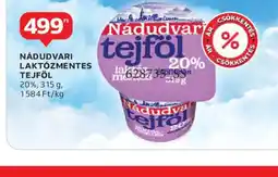 Auchan NÁDUDVARI LAKTZMENTES TEJFÖL ajánlat