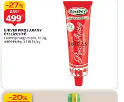 Auchan UNIVER PIROS ARANY ÉTELÍZESÍTŐ ajánlat