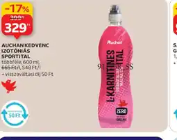 Auchan AUCHAN KEDVENC IZOTNIÁS SPORTITAL ajánlat