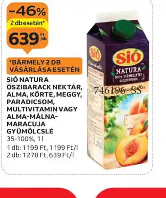 Auchan SI NATURA ajánlat
