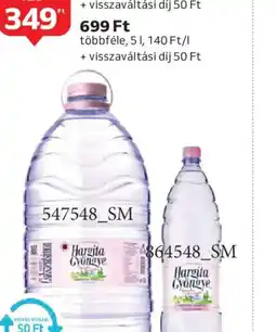 Auchan HARGITA GYÖNGYE ÁSVÁNYVÍZ ajánlat
