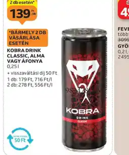Auchan KOBRA DRINK ajánlat