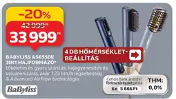 Auchan BABYLISS AS6550E 3IN1 HAJFORMÁZÓ ajánlat