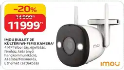 Auchan IMOU Bullet 2E Kültéri Wi-Fi Fix Kamera ajánlat