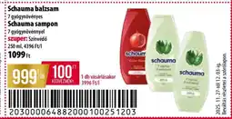 Coop Schauma balzsam és sampon ajánlat