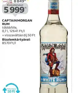 Auchan CAPTAIN MORGAN RUM ajánlat