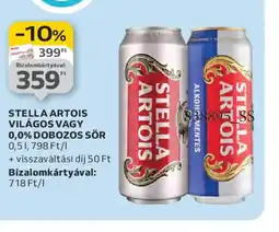 Auchan STELLA ARTOIS ajánlat
