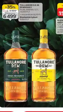 Auchan TULLAMORE D.E.W. IRISH WHISKEY ajánlat