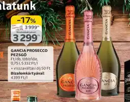 Auchan GANCIA PROSECCO PEZSGŐ ajánlat