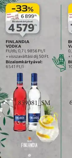 Auchan FINLANDIA VODKA ajánlat