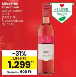 Spar Mészáros Rosé Cuvée ajánlat