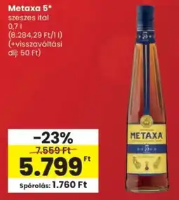 Spar Metaxa 5 ajánlat