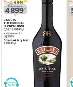 Auchan BAILEYS THE ORIGINAL ÍR KRÉMLIKŐR ajánlat