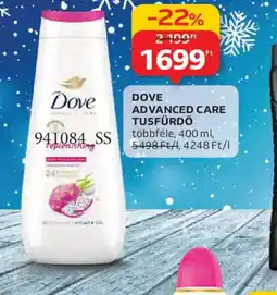 Auchan DOVE ADVANCED CARE TUSFÜRDŐ ajánlat