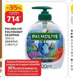 Auchan PALMOLIVE FOLYÉKONY SZAPPAN ajánlat