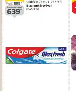 Auchan COLGATE MAX FOGKRÉM ajánlat