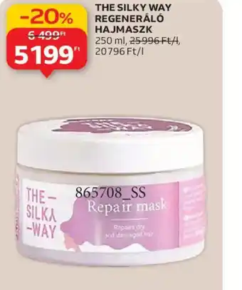 Auchan THE SILKY WAY REGENERÁL HAJMASZK ajánlat
