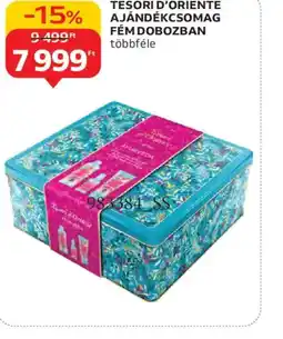 Auchan TESORI D'ORIENTE AJÁNDÉKCSOMAG ajánlat
