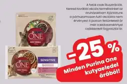Spar Purina One kutyaeledel ajánlat