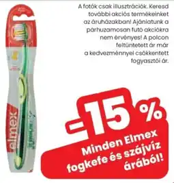 Spar Elmex fogkefe és szájvíz ajánlat