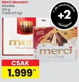Spar Merci desszert ajánlat