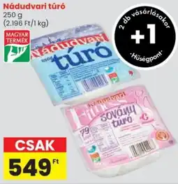 Spar Nádudvari túró ajánlat