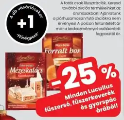 Spar Lucullus fűszersó, fűszerkeverék és gyorspác ajánlat