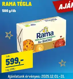 Metro Rama tégla ajánlat