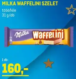 Metro Milka Waffelini szelet ajánlat