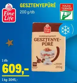 Metro Fine Life Gesztenyepüré ajánlat