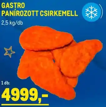 Metro Gastro panírozott csirkemell ajánlat