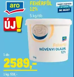 Metro Aro fehérföl 12% ajánlat