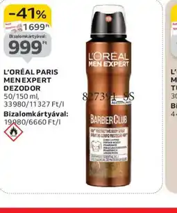 Auchan L'ORÉAL PARIS MENEXPERT DEZODOR ajánlat