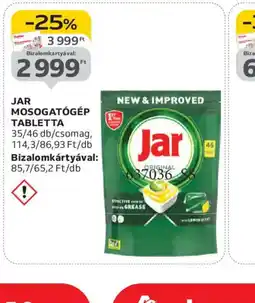 Auchan JAR MOSOGATGÉP TABLETTA ajánlat