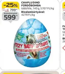 Auchan CHAPLUDINO FÜRDŐBOMBA ajánlat