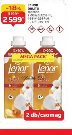 Auchan LENOR ÖBLÍTŐ ajánlat