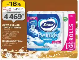 Auchan ZEWA DELUXE TOALETTPAPÍR ajánlat