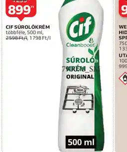Auchan CIF SÚROLKRÉM ajánlat