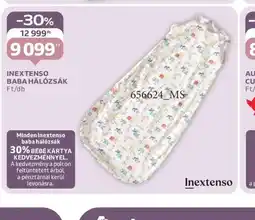 Auchan INEXTENSO BABA HÁLZSÁK ajánlat