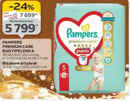 Auchan PAMPERS PREMIUM CARE BUGYIPELENKA ajánlat