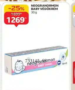 Auchan NEOGRANORMON BABY VÉDŐKRÉM ajánlat