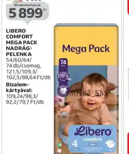 Auchan LIBERO COMFORT MEGA PACK NADRÁG-PELENKA ajánlat