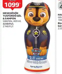 Auchan MESEHŐSÖK TUSFÜRDŐ GÉL & SAMPON ajánlat