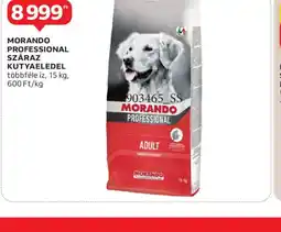 Auchan MORANDO PROFESSIONAL SZÁRAZ KUTYAELEDEL ajánlat