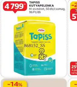 Auchan TAPISS KUTYAPELENKA ajánlat