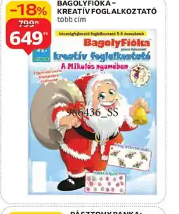 Auchan BAGOLYFIKAKREATÍV FOGLALKOZTAT ajánlat