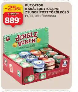 Auchan PUCKATOR KARÁCSONYI CSAPAT ZSUGORÍTOTT TÖRÖLKÖZŐ ajánlat